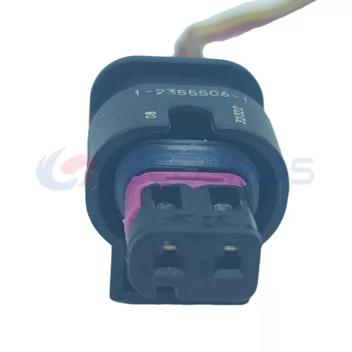 Wire Harness Plug of Automobile Waterproof Connector 2 Pin Female 1-2355506-1 - image 6